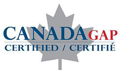 Canada GAP Certified